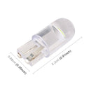 50 PCS T10 DC12V / 0.3W Car Clearance Light COB Lamp Beads (Green Light)