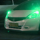 50 PCS T10 DC12V / 0.3W Car Clearance Light COB Lamp Beads (Green Light)