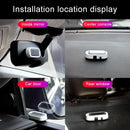 Car Solar Energy Anti-theft Device LED Warning Light (Blue)