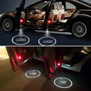 2 PCS Car 3D Door Logo Light Brand Shadow Lights for Mercedes-Benz E-Class W124 1986-1994