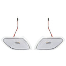 Car Transparent Wheel Eyebrow Side Light Turn Signal Leaf Plate Lamp for Jeep Wrangler JL 2018-