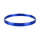 Car Headlight Switch Decorative Ring for Volkswagen Golf (Blue)
