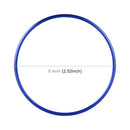 Car Headlight Switch Decorative Ring for Volkswagen Golf (Blue)