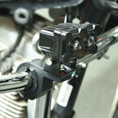 ZH-1583A1 External Waterproof Double Lamp Bead LED Headlight Square Dragon Button Type