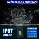 A1 2 PCS H7 DC9-23V / 24W / 6000K / 8000LM IP67 Waterproof Car LED Headlight