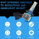 V68 2 PCS 9005 DC12V / 30W / 6000K / 3500LM Waterproof Car LED Headlight