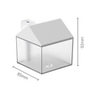 Car Small House 3 in 1 USB Humidifier + Fan + Night Light(White)