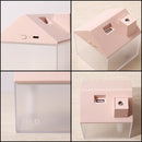 Car Small House 3 in 1 USB Humidifier + Fan + Night Light(Navy Blue)