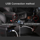 Car Center Armrest Box Microfiber Leather Type for Renault Duster 2019 (Black Red)