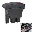 Car Center Armrest Box for Suzuki Jimny 2018-2021 (Black Red)