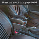 Car Center Armrest Box Double Open Plating Carbon Fiber Leather Type for BMW mini Cooper 2022 (Black Red)