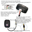 Electric Garage Door Controller with Cable + 5 Remote Controls