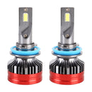 K10 1 Pair H8 DC12V / 65W / 6000K / 6500LM Car LED SMD-3750 Lamp Bead Headlight
