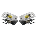 1 Pair Car Modified Front Fog Light for Honda Civic 1992-1995 (Yellow Light)