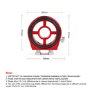 Car Modification Oil Temperature and Oil Pressure Gauge Adapter (Gold)