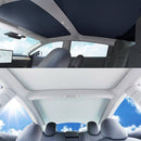 Car Roof Sunshade, Style: Front + Rear Window Full Cover for Tesla Model 3 (Black)
