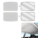Car Roof Sunshade for Tesla Model Y (Beige)