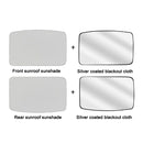 Car Roof Sunshade for Tesla Model Y (Beige)