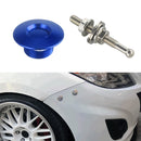 54mm Stainless Steel Quick-pins Push Button Billet Hood Pins Lock Clip Kit (Blue)