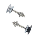 54mm Stainless Steel Quick-pins Push Button Billet Hood Pins Lock Clip Kit (Black)