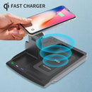 HFC-1006 Car Qi Standard Wireless Charger 10W Quick Charging for Honda Inspire 2018-2022, Left Driving
