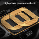 HFC-1006 Car Qi Standard Wireless Charger 10W Quick Charging for Honda Inspire 2018-2022, Left Driving