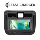 HFC-1062 Car Qi Standard Wireless Charger 10W Quick Charging for Toyota RAV4 2020-2021, Left Driving