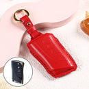 Car Female Style Cowhide Leather Key Protective Cover for Lexus, without Bow (Red)