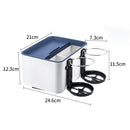 Car Multifunctional Storage Box Water Cup Holder (Grey)