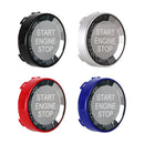 Car Crystal One-key Start Button Switch for BMW, C Style (Silver)