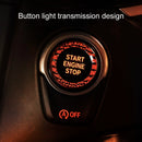 Car Crystal One-key Start Button Switch for BMW, C Style (Red)