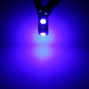 10 in 1 Car T5 0.2W DC12V Instrument Panel LED Decorative Light(Blue Light)