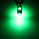 10 in 1 Car T5 0.2W DC12V Instrument Panel LED Decorative Light(Green Light)