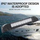 RV / Yacht Awning LED Strip Light DC12-28V with 18 LEDs Lamp Beads (Black)