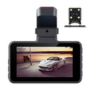D903 3 inch Car Ultra HD Driving Recorder, Double Recording + GPS + WIFI + Gravity Parking Monitoring + Lane Deviation Warning