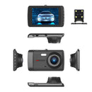 H809 4 inch Car HD Double Recording Driving Recorder, WiFi + Gravity Parking Monitoring