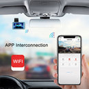 H808 4 inch Car HD Double Recording Driving Recorder, WiFi + Gravity Parking Monitoring