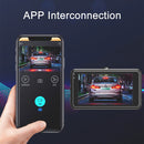 D908 3 inch Car Ultra HD Driving Recorder, Double Recording + GPS + WIFI + Gravity Parking Monitoring + Lane Deviation Warning