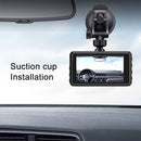D908 3 inch Car Ultra HD Driving Recorder, Double Recording + GPS + WIFI + Gravity Parking Monitoring + Lane Deviation Warning