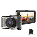 D908 3 inch Car HD Driving Recorder, Double Recording Gravity Parking Monitoring