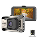 D909 3 inch Car HD Driving Recorder, Double Recording Gravity Parking Monitoring