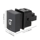 TS-14 Car Fog Light On-Off Button Switch with Cable for Nissan Sylphy