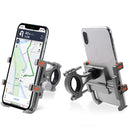 MPB-91 Motorcycle Six Claws Aluminium Alloy Mobile Phone Holder Bracket(Steel Color)