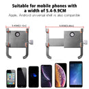 MPB-91 Motorcycle Six Claws Aluminium Alloy Mobile Phone Holder Bracket(Steel Color)