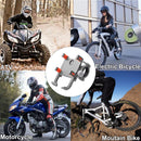 MPB-91 Motorcycle Six Claws Aluminium Alloy Mobile Phone Holder Bracket(Steel Color)