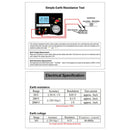 DUOYI DY4200 Car Higher Accuracy Digital Ground Resistance Tester