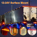 10 PCS MK-019 Car / Truck 6LEDs Side Marker Indicator Lights Bulb Lamp (White Light)