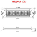 5 PCS MK-093 Car / Truck 6LEDs Side Marker Indicator Lights Bulb Lamp (White Light)