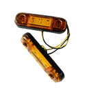 5 PCS MK-327 Car / Truck 3LEDs Side Marker Indicator Light Tail Light (White Light)