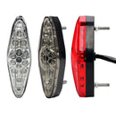2 PCS KC-WD-NEW-3X Motorcycle LED Brake Light Running Lamp (Red)